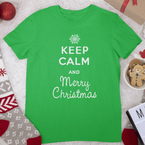 Tricou "Keep calm Merry Christmas" Tricou "Keep calm Merry Christmas"