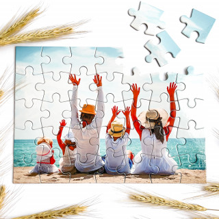 Puzzle cu fotografia aleasă (format A4, 35 de piese)