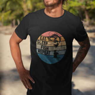Tricou "Fishing rules"