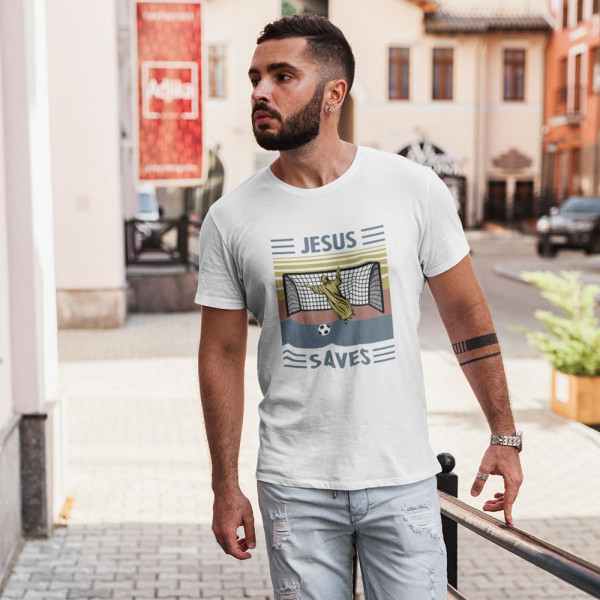 Tricou "Jesus saves"