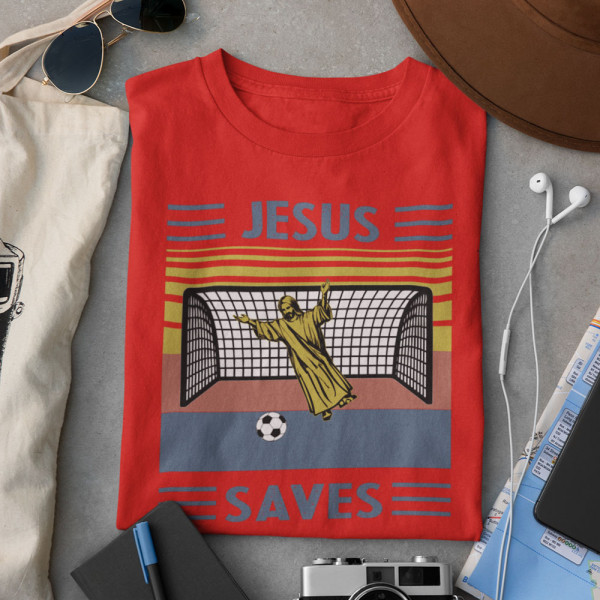 Tricou "Jesus saves"
