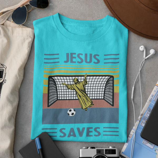 Tricou "Jesus saves"