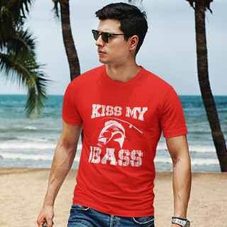 Tricou "Kiss my bass"