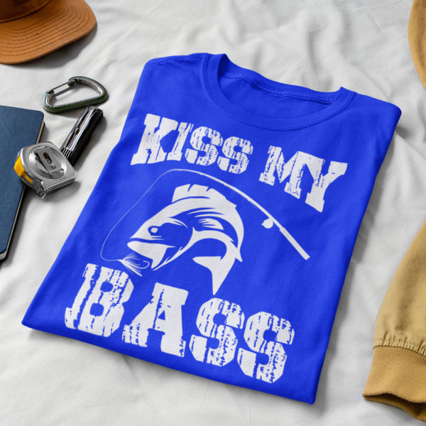 Tricou "Kiss my bass"