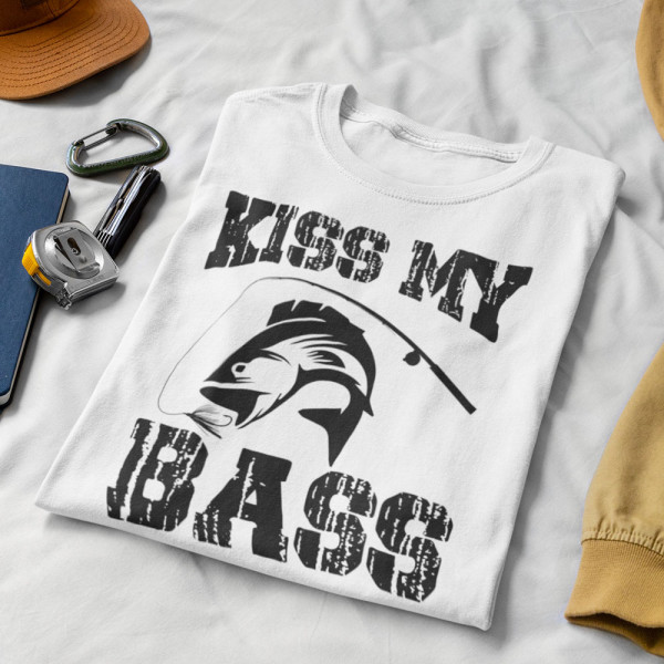 Tricou "Kiss my bass"