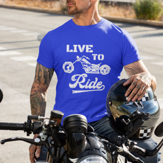 Tricou "Live to ride"