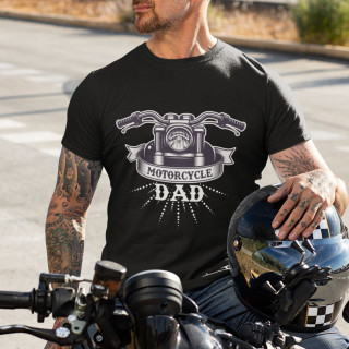 Tricouri "Motorcycle dad"