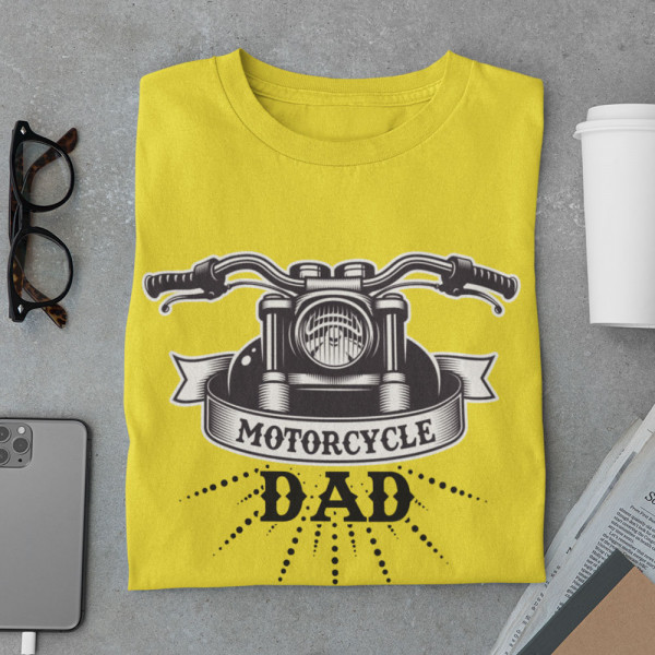 Tricouri "Motorcycle dad"