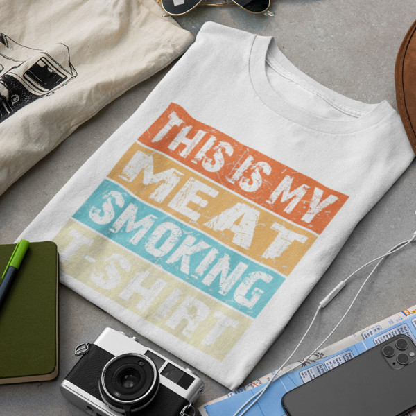 Tricouri "My Meat Smoking T-shirt" Tricouri "My Meat Smoking T-shirt"