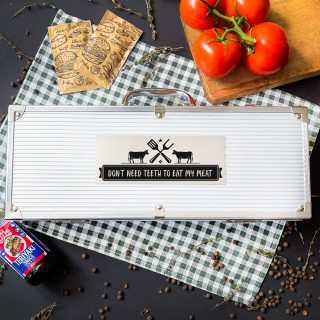 Set BBQ XL „Nu aveți nevoie de dinți”