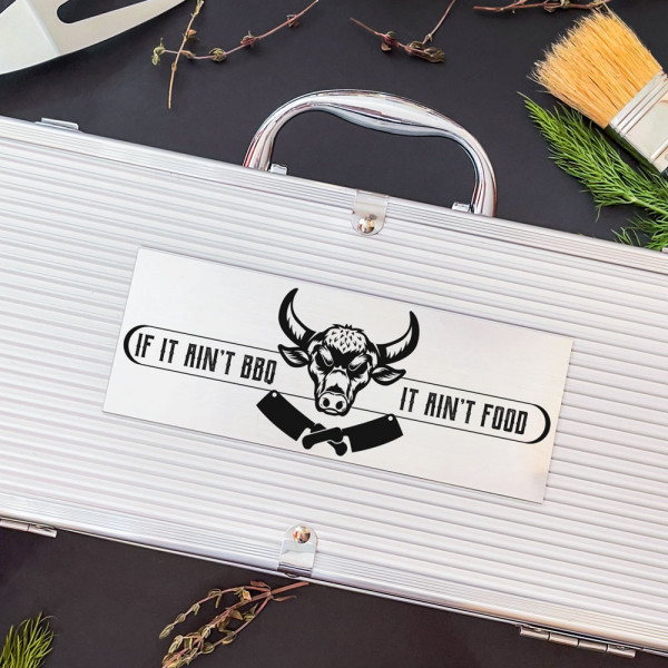 Set BBQ "Dacă nu este GRĂTAR - nu este MÂNCARE"