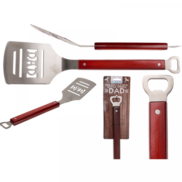 XL Metal Grill și Spatulă Pan cu deschizător de sticle "TATA" XL Metal Grill și Spatulă Pan cu deschizător de sticle "TATA"