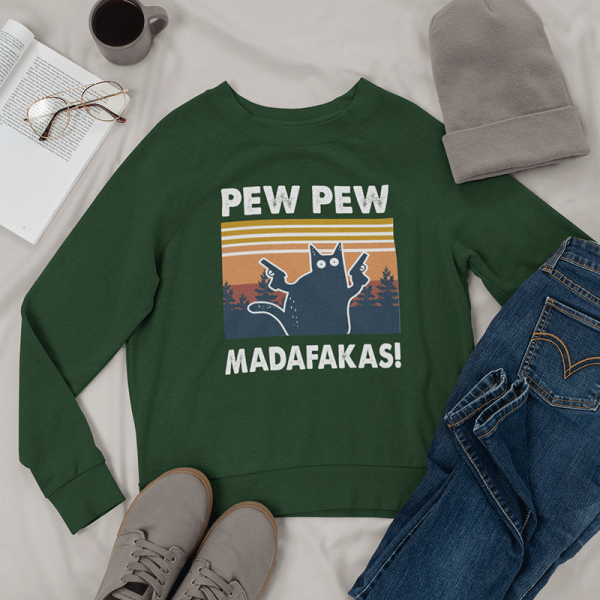 Hanorac "Pew Pew Madafakas" (fără glugă)