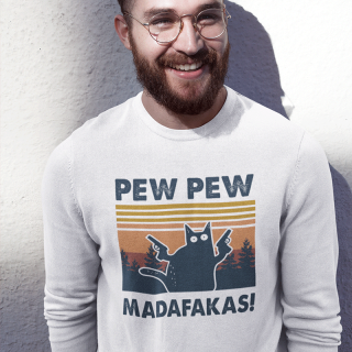Hanorac "Pew Pew Madafakas" (fără glugă)
