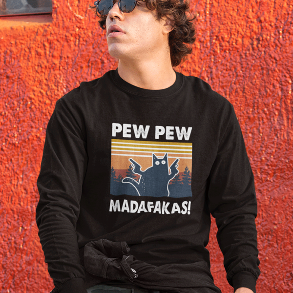 Hanorac "Pew Pew Madafakas" (fără glugă)