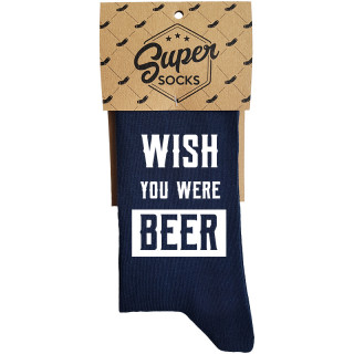 Șosete "Wish you were beer"
