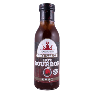 Sos-marinat „Hot Bourbon BBQ”, 410g.
