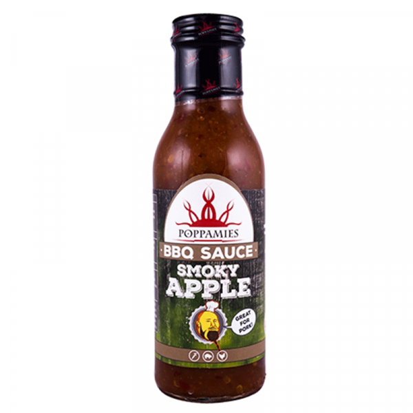Sos-marinat „Poppamies” „Smoky Apple BBQ”, 410g Sos-marinat „Poppamies” „Smoky Apple BBQ”, 410g