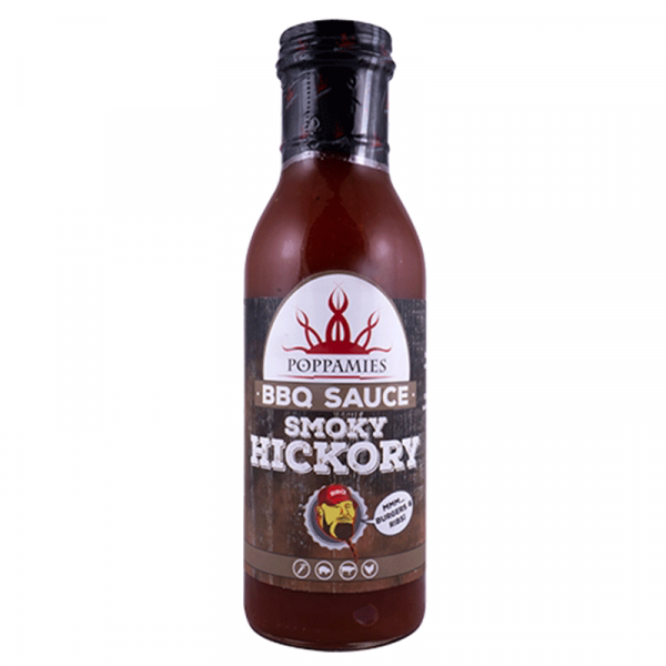 Sos-marinat „Poppamies” „Smoky Hickory”, 410g Sos-marinat „Poppamies” „Smoky Hickory”, 410g