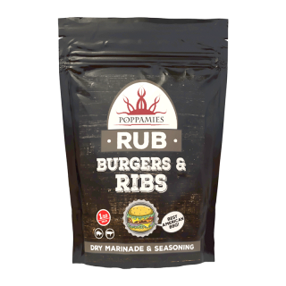 Amestec de condimente „Burgers & Ribs RUB”, 200g.