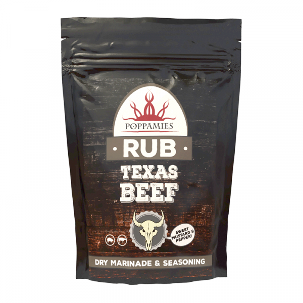 Amestec de condimente „Texas Beef RUB”, 200g. Amestec de condimente „Texas Beef RUB”, 200g.