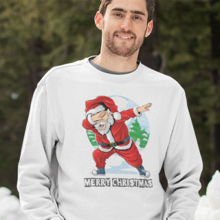 Hanorac "Dabbing Santa Claus" (fără glugă)
