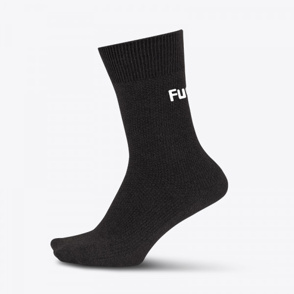 Șosete cu imprimeu pe spate "Fuck off"