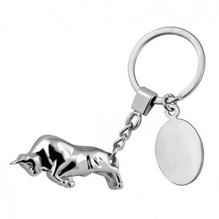 Breloc "Taur furios" (cu opțiunea de gravură la un cost suplimentar)