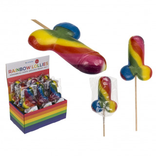 Bomboană "Rainbow lolly"