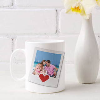 Cană "Fotografie instant" cu fotografia aleasă de tine