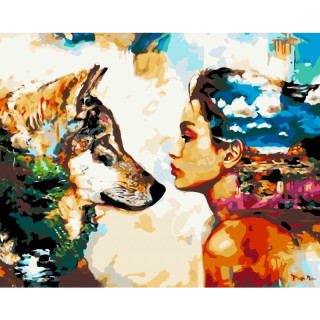 Pictură după numere Set "Dreams" (40x50cm)