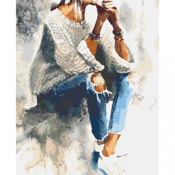 Pictură după numere Set "Viziuni" (40x50cm) Pictură după numere Set "Viziuni" (40x50cm)
