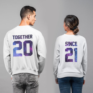 Set hanorac "Together Since" (fără glugă)