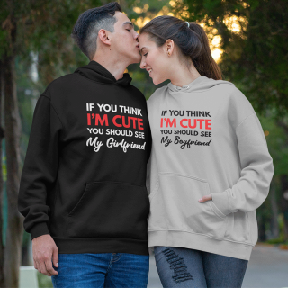 Set hanorac "Cute couple"