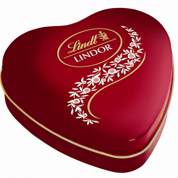 LINDT LINDOR Inimă, 62g