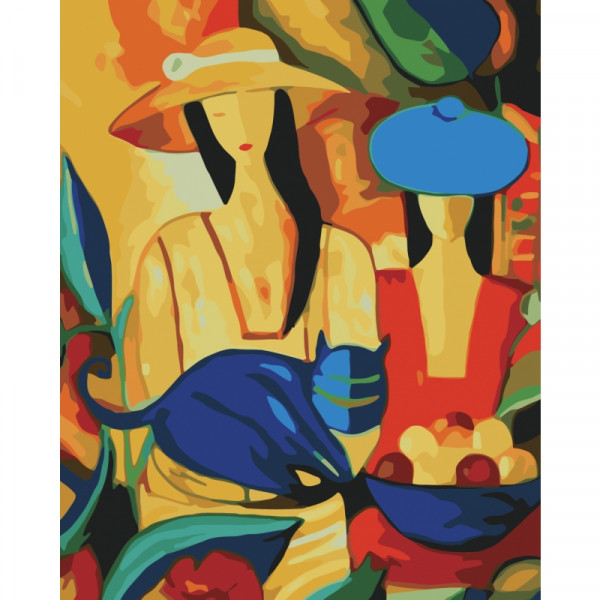 Pictură după numere Set "Abstracție" (40x50cm) Pictură după numere Set "Abstracție" (40x50cm)