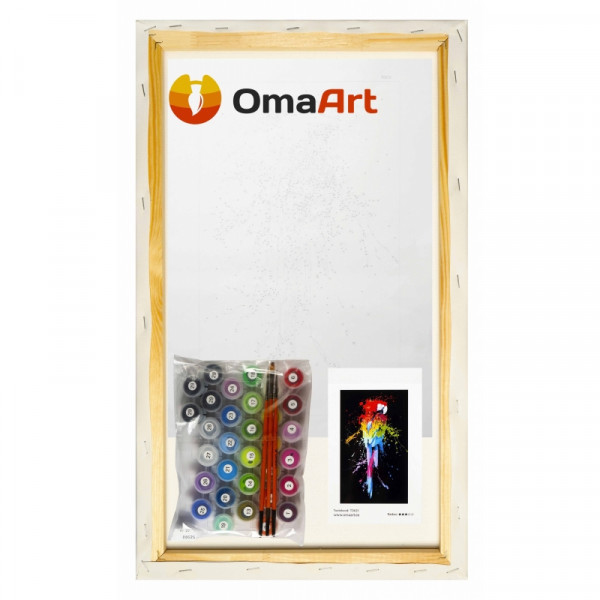 Pictură după numere Set "Viziuni" (40x50cm) Pictură după numere Set "Viziuni" (40x50cm)