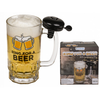 Halbă de bere "Ring for a beer"