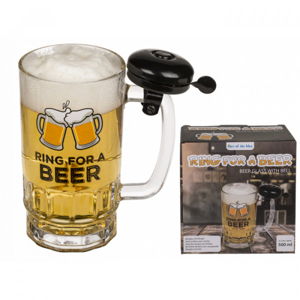 Halbă de bere "Ring for a beer"