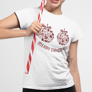 Tricou pentru femei "Merry Christmas"