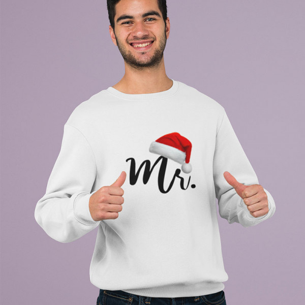 Set hanorac "Christmas couple" (fără glugă)