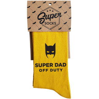 Șosete "Super dad off duty"