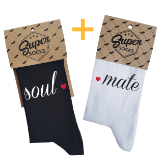 Set de șosete pentru cuplu "Soulmate"