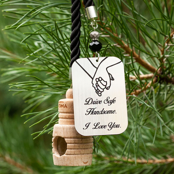 Parfum de mașină "Drive safe Handsome" Parfum de mașină "Drive safe Handsome"