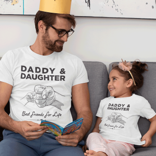 Set de tricouri "Daddy & Daughter"