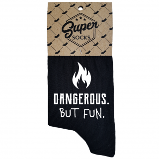 Șosete pentru femei „Dangerous.But fun“