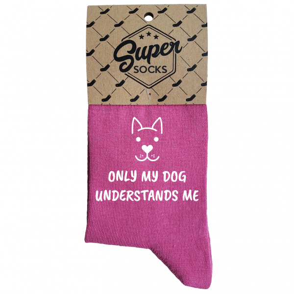 Șosete pentru femei „Only my dog understands me“ Șosete pentru femei „Only my dog understands me“