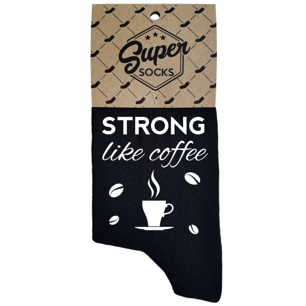 Șosete pentru femei „Strong like coffee“ Șosete pentru femei „Strong like coffee“