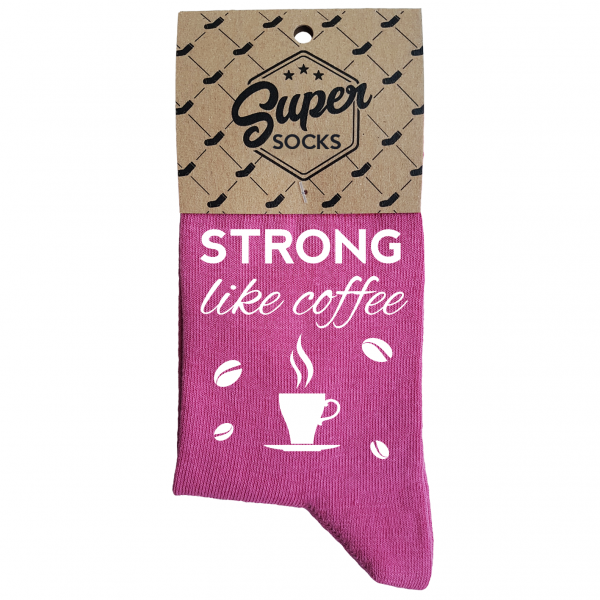 Șosete pentru femei „Strong like coffee“ Șosete pentru femei „Strong like coffee“