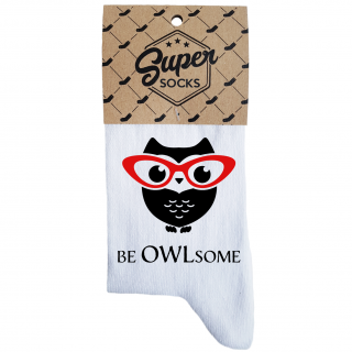 Șosete pentru femei „Be owlsome“
